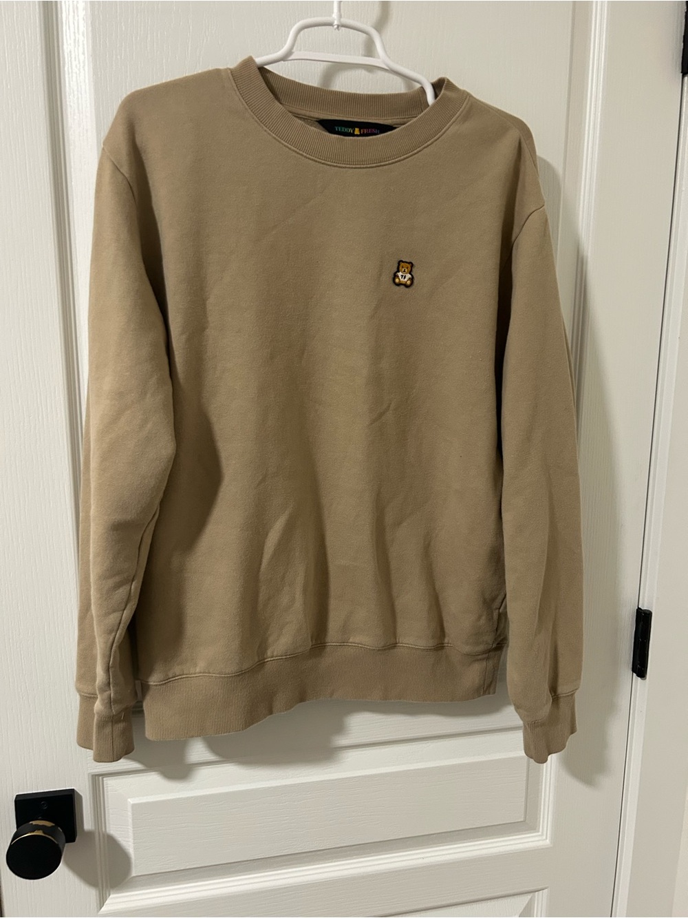 Teddy Fresh Classic Bear Patch Crewneck Sweatshirt
